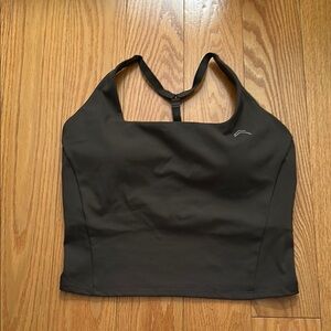 NWOT Oner Timeless Square Neck Mid Vest - Deep Taupe